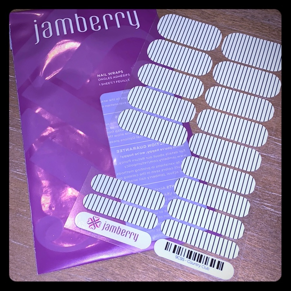 🦓 Jamberry Nails - Country Club 🖤